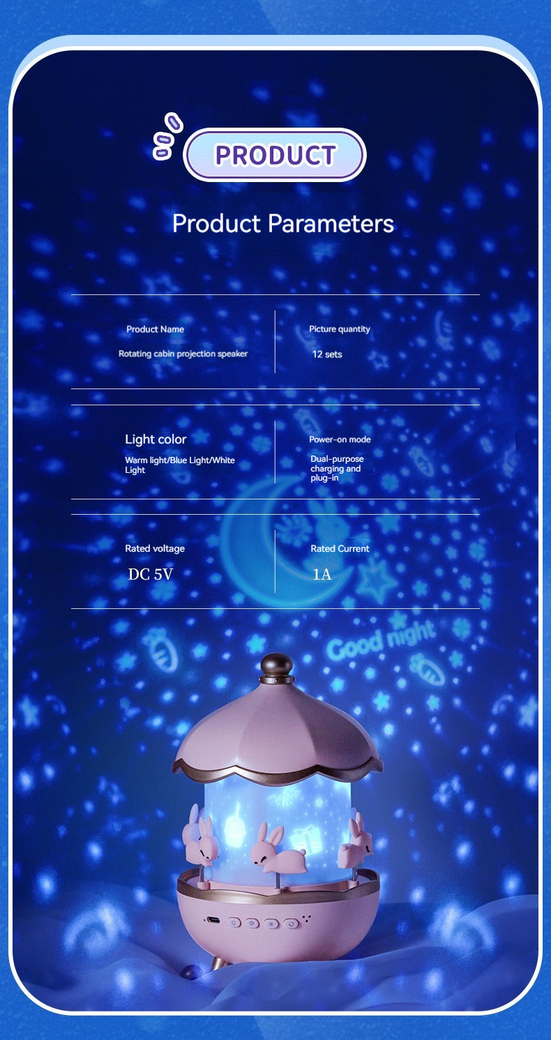 Magical LED Night Light Projector Lamp™ - (IMPORTED)