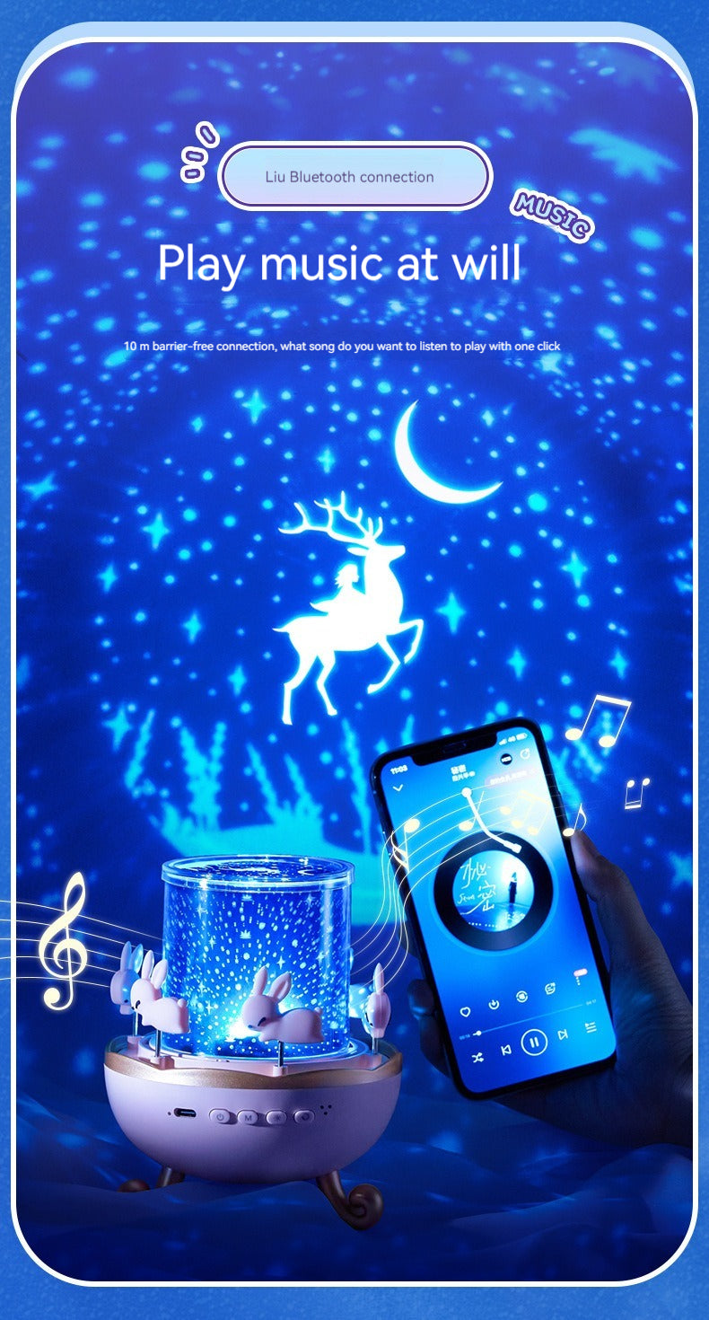 Magical LED Night Light Projector Lamp™ - (IMPORTED)