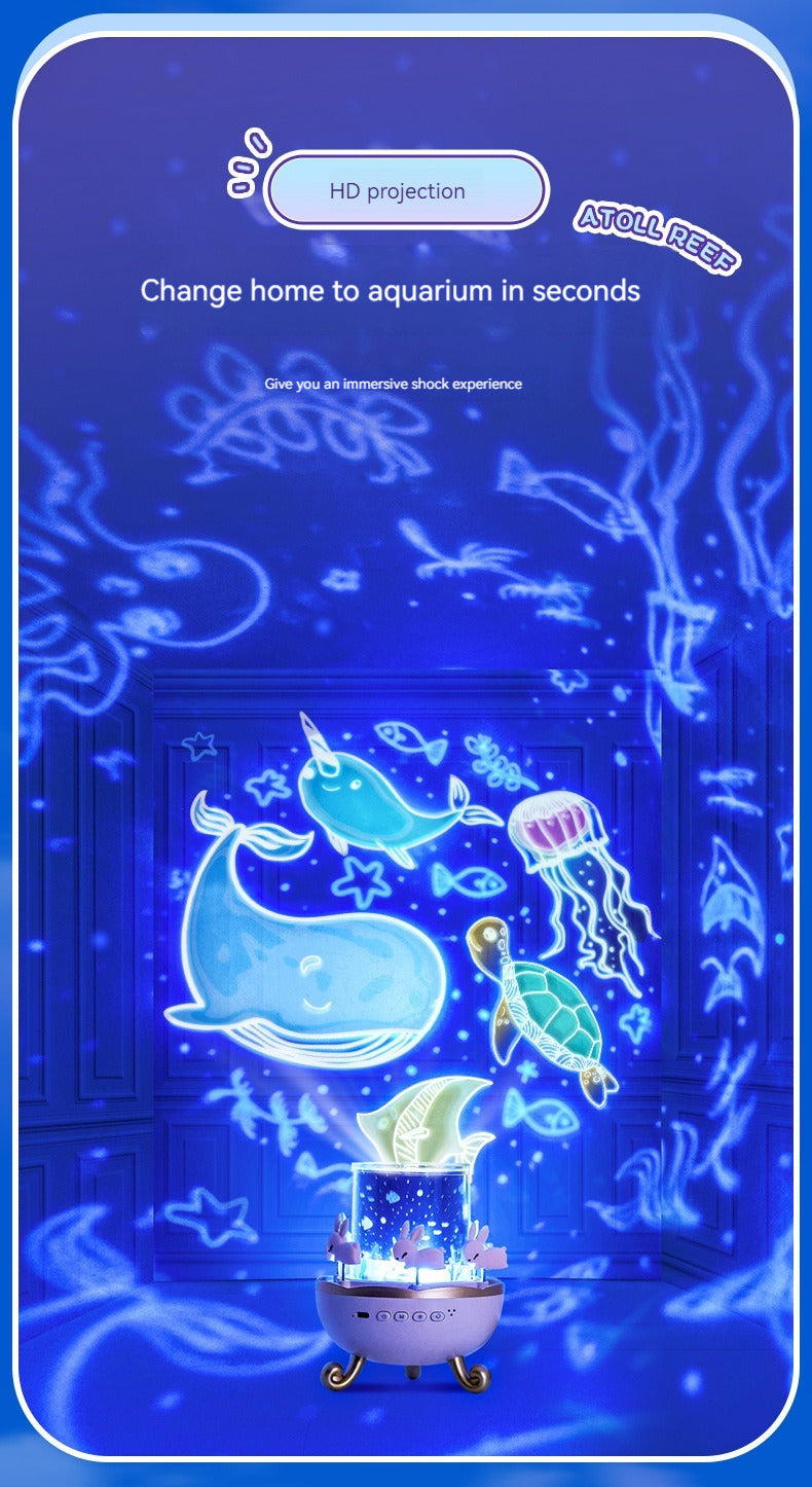 Magical LED Night Light Projector Lamp™ - (IMPORTED)