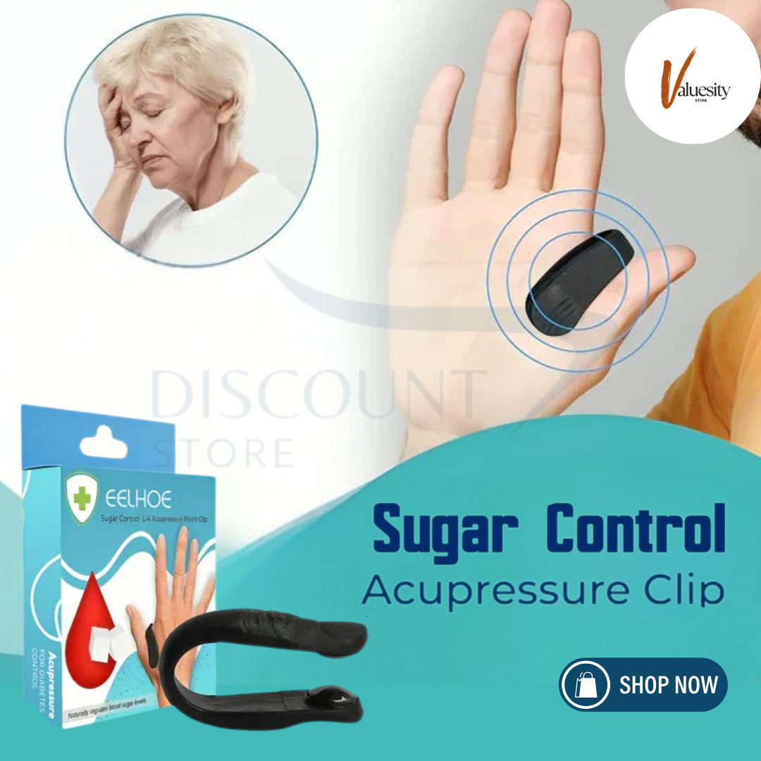 Acupressure Magnetic Sugar Control Clip™ - (IMPORTED)