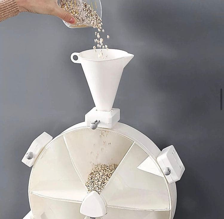 Rotatable Wall Mounted 6 in 1 Grids Grain Storage™ (IMPORTED)