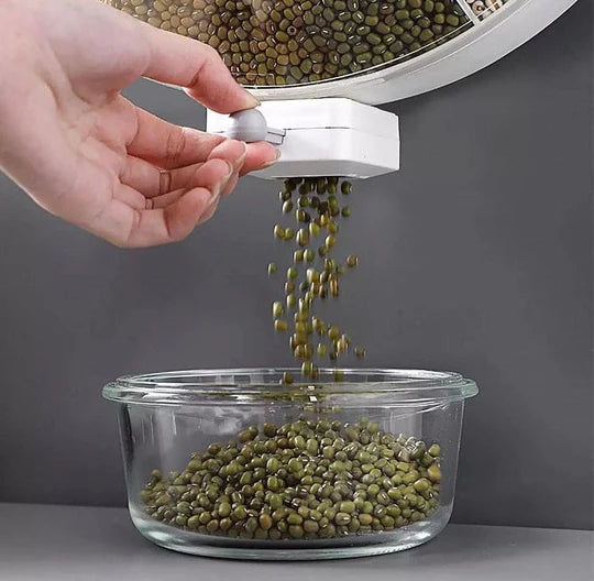 Rotatable Wall Mounted 6 in 1 Grids Grain Storage™ (IMPORTED)