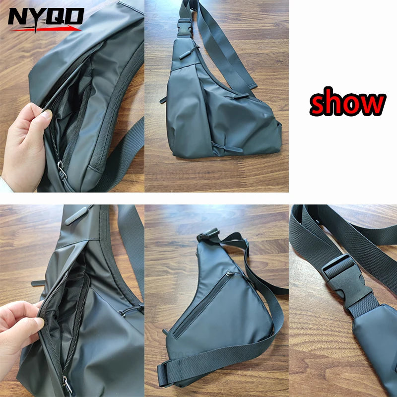 Anti Theft Close Fitting Chest Bag™ - (IMPORTED)